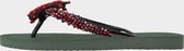Uzurii Precious Deluxe Red dames slippers, Army Green, maat: 39/40