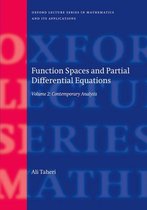 Oxford Lecture Series in Mathematics and Its Applications - Function Spaces and Partial Differential Equations