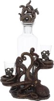 Nemesis Now (Wijn) flessenhouder Tentacle Temptation Bronskleurig