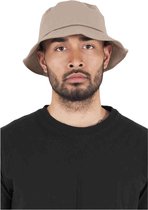 Flexfit - Flexfit Cotton Twill Bucket Hat khaki one size Hoed - Vissershoed - Groen