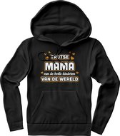 Moeder hoodie  – Mama hoodie met capuchon Dames – Perfect Moederdag sweater  - Geschenk hoodie Cadeau – Hoodie  - Maat L