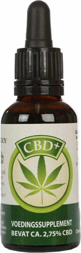 CBD Plus olie 2,75% (Jacob Hooy) - 30 ml