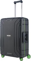 CarryOn Steward TSA Reiskoffer 70 liter - 65cm Middenmaat Koffer met kliksloten - Donkergrijs