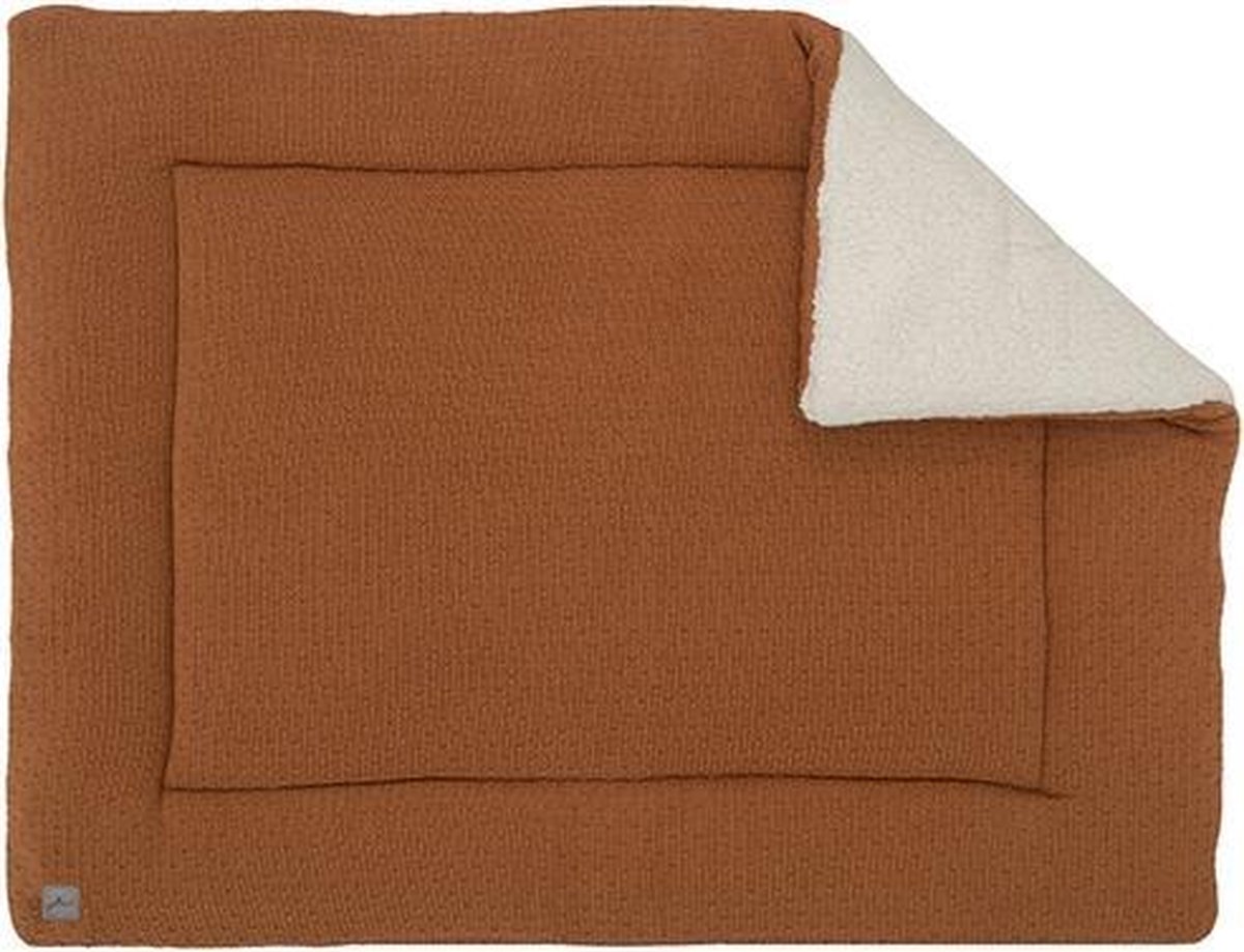Jollein Boxkleed Bliss knit 80x100cm - caramel