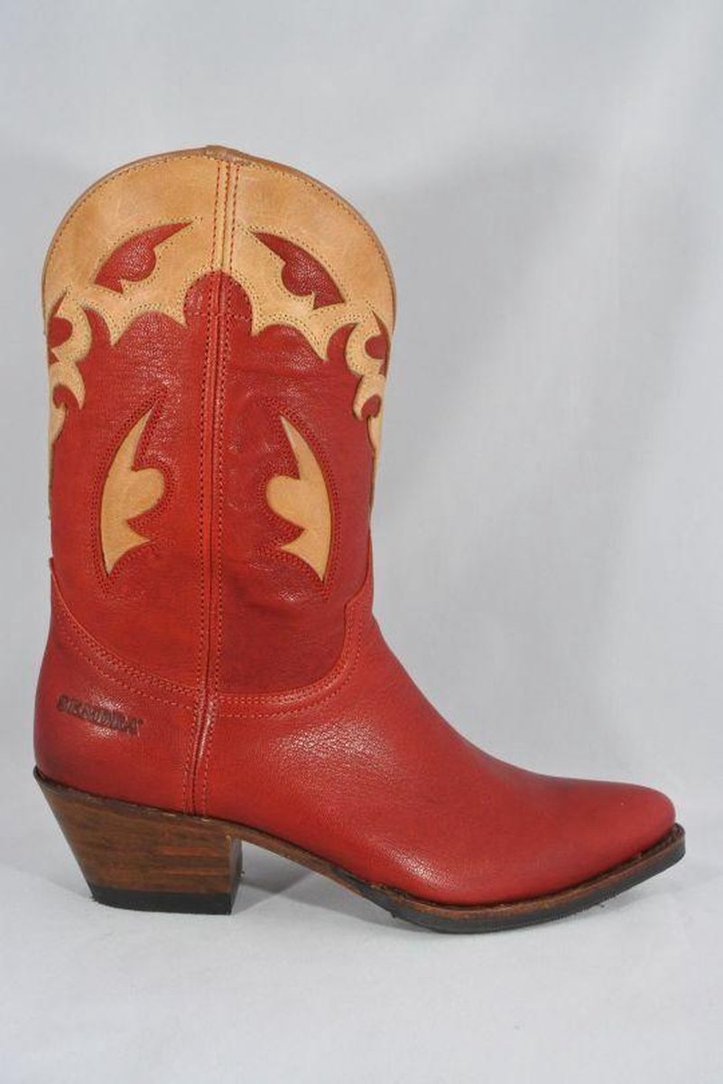 Sendra boots 16404 kuitlaars rood - maat 37 | bol.com