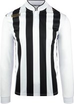 Robey Shirt Winner LS - Voetbalshirt - Black/White Stripe - Maat XL