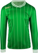 Robey Pinstripe Shirt - Green - XL
