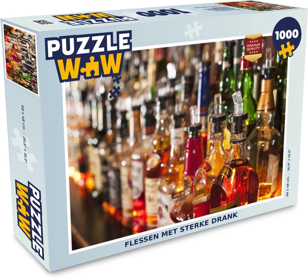 Puzzel Flessen met sterke drank - Legpuzzel - Puzzel 1000 stukjes  volwassenen | bol