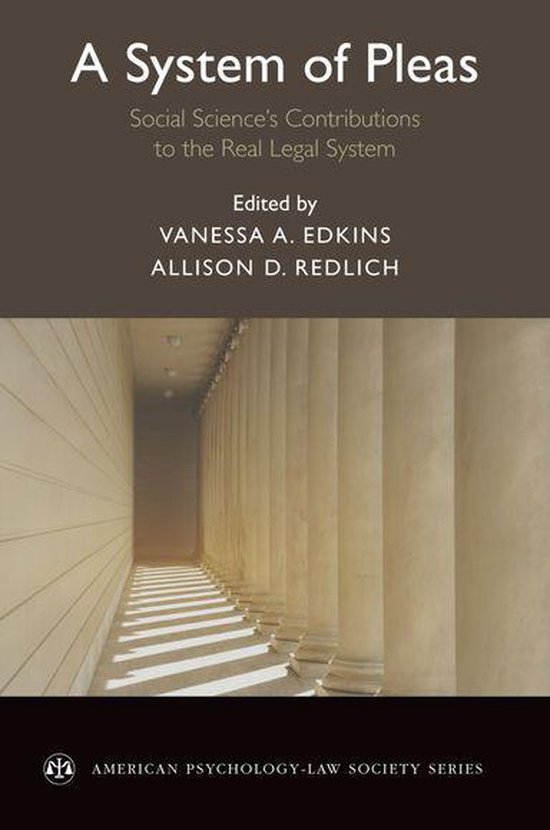 American Psychology-Law Society Series - A System of Pleas - cover
