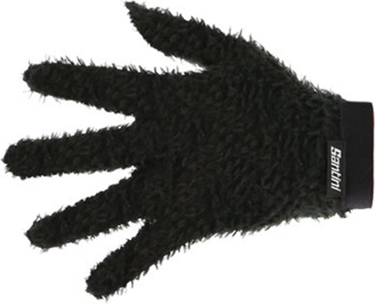Santini Fietshandschoenen winter waterdicht Zwart Unisex - Alpha Under-gloves Black - XL