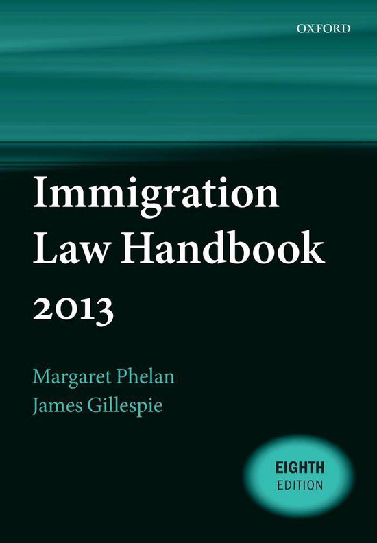 Immigration Law Handbook 2013 - cover