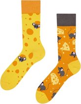 Good Mood Sokken - Kaas - Unisex Maat 39-42