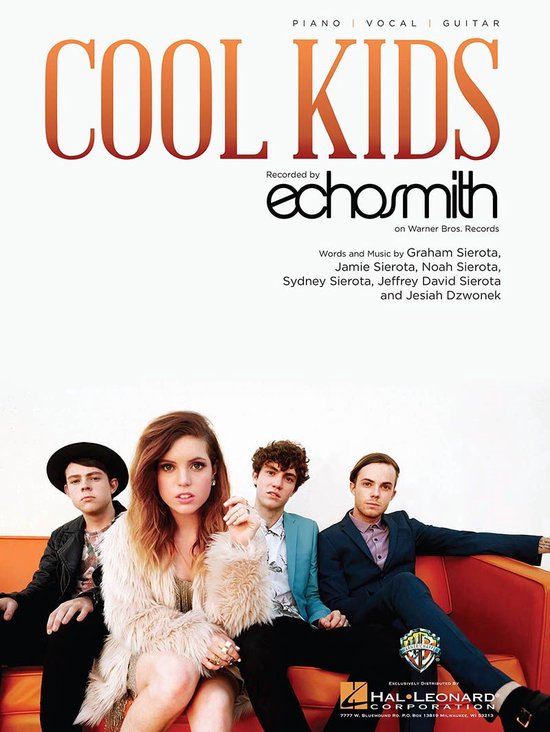 Cool Kids Sheet Music - cover