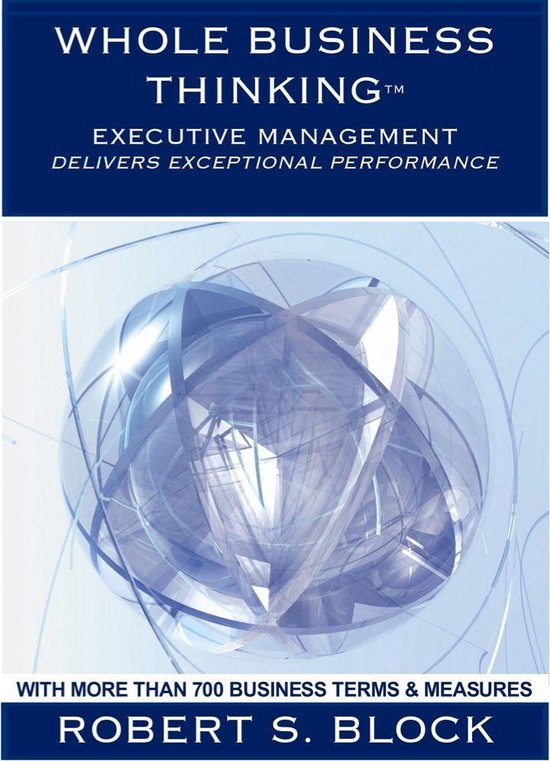 Whole Business Thinking - Executive Management (Wbt - Em) A  ... - cover