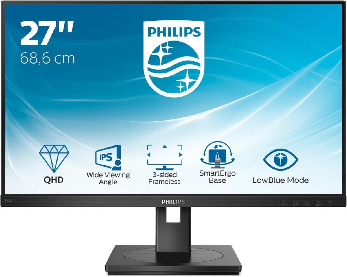 Philips 275S1AE - QHD IPS Monitor - 27 inch