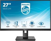 Philips S Line 275S1AE/00 LED display 68,6 cm (27") 2560 x 1440 pixels 2K Ultra HD LCD Noir