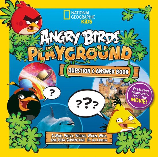 Angry Birds Playground: Question & Answer Book - cover