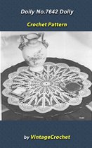 Doily No.7642 Vintage Crochet Pattern eBook