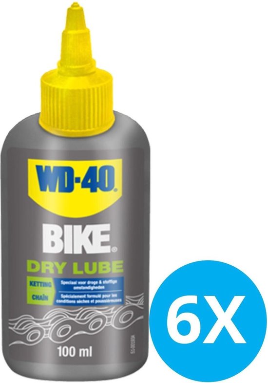 WD40 Bike dry lube 100 ml 6 stuks