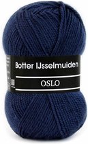 Oslo Botter IJsselmuiden 010 DONKERBLAUW PAK MET 10 BOLLEN a 100 GRAM. PARTIJ 630090. INCL. Gratis Digitale vinger haak en brei toerenteller