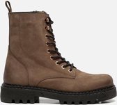 Ann Rocks Veterboots groen - Maat 40