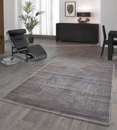 Flycarpets Belum Vloerkleed - 80x150cm - Mozaiek - Grijs/Beige