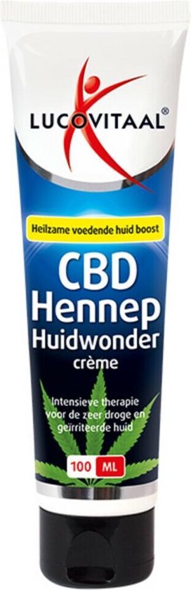Lucovitaal - Hennep CBD Huidwonder Crème - Bodycrème