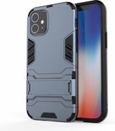 Armor Kickstand Back Cover - iPhone 12 Mini Hoesje - Blauw