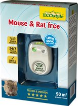 Ecostyle Mouse & Rat Free - Ongediertebestrijding - 50 m2