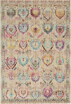 Vloerkleed Nourison Vintage Kashan Ivory Multicoloured VKA04 - maat 160 x 239 cm