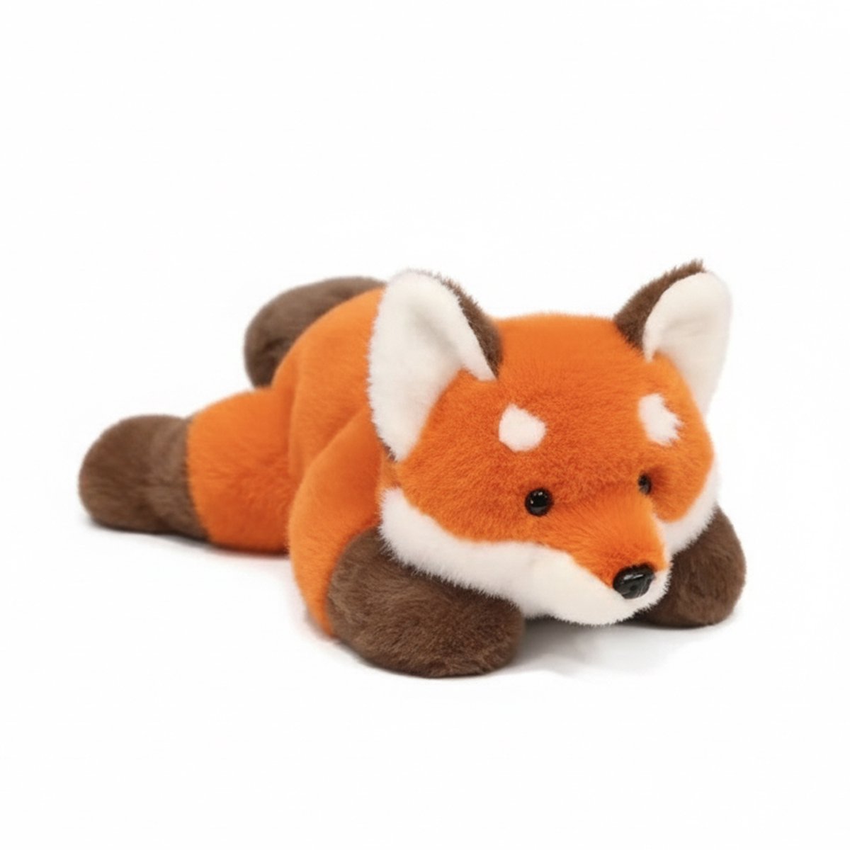 Creasowl® Vos Knuffel 30cm – Superzachte Pluche Vos – Cosy Knuffelvriend – Dieren Plush – Cadeau voor Kinderen & Volwassenen – Slaapmaatje & Decoratie - Verzwaarde Pootjes