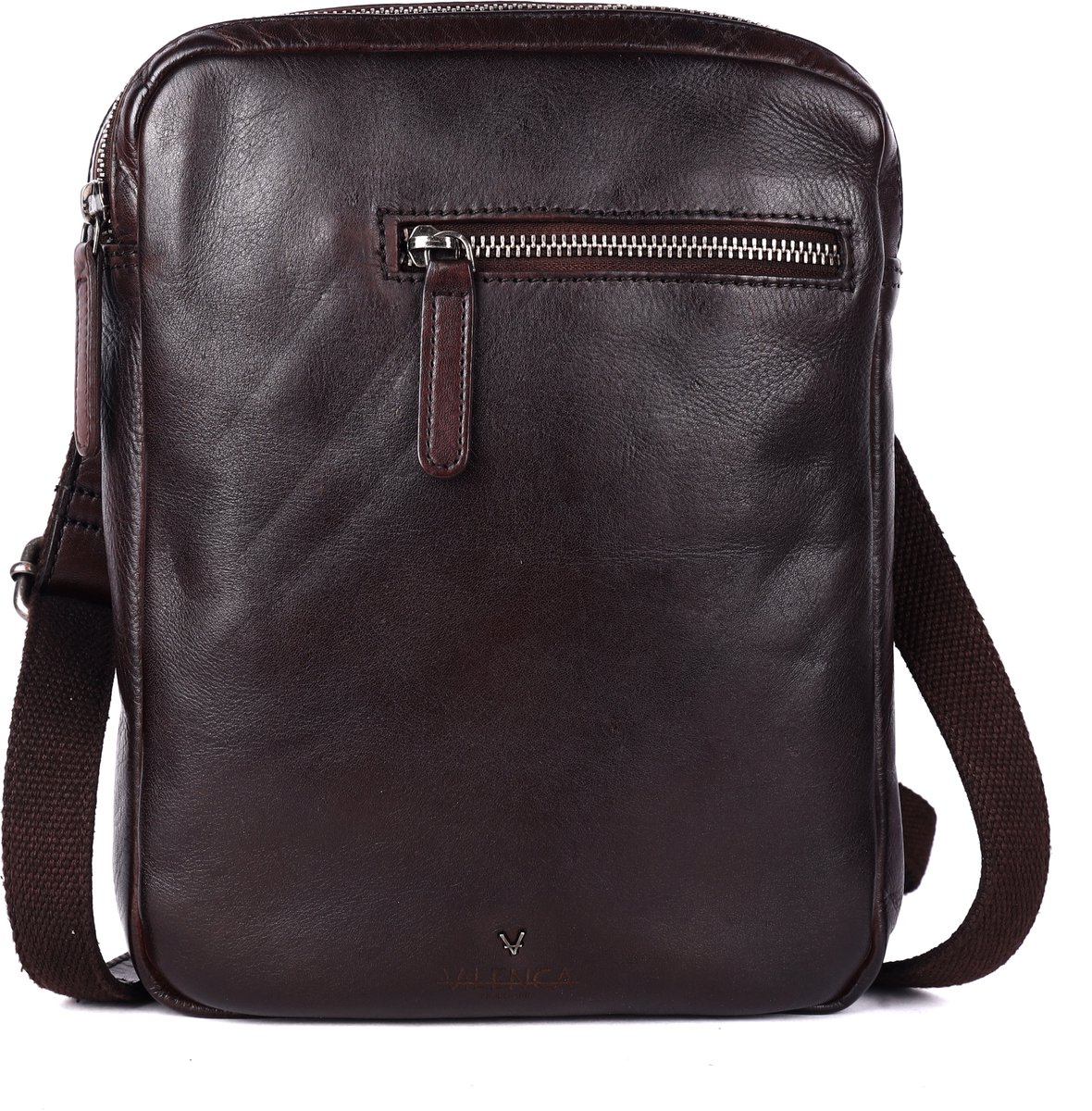Echt Italiaans Leren Schouder- en Crossbody Slingtas voor Heren – Verstelbare Schouderriem voor Kantoor, Reizen, Casual Gebruik & Wandelen