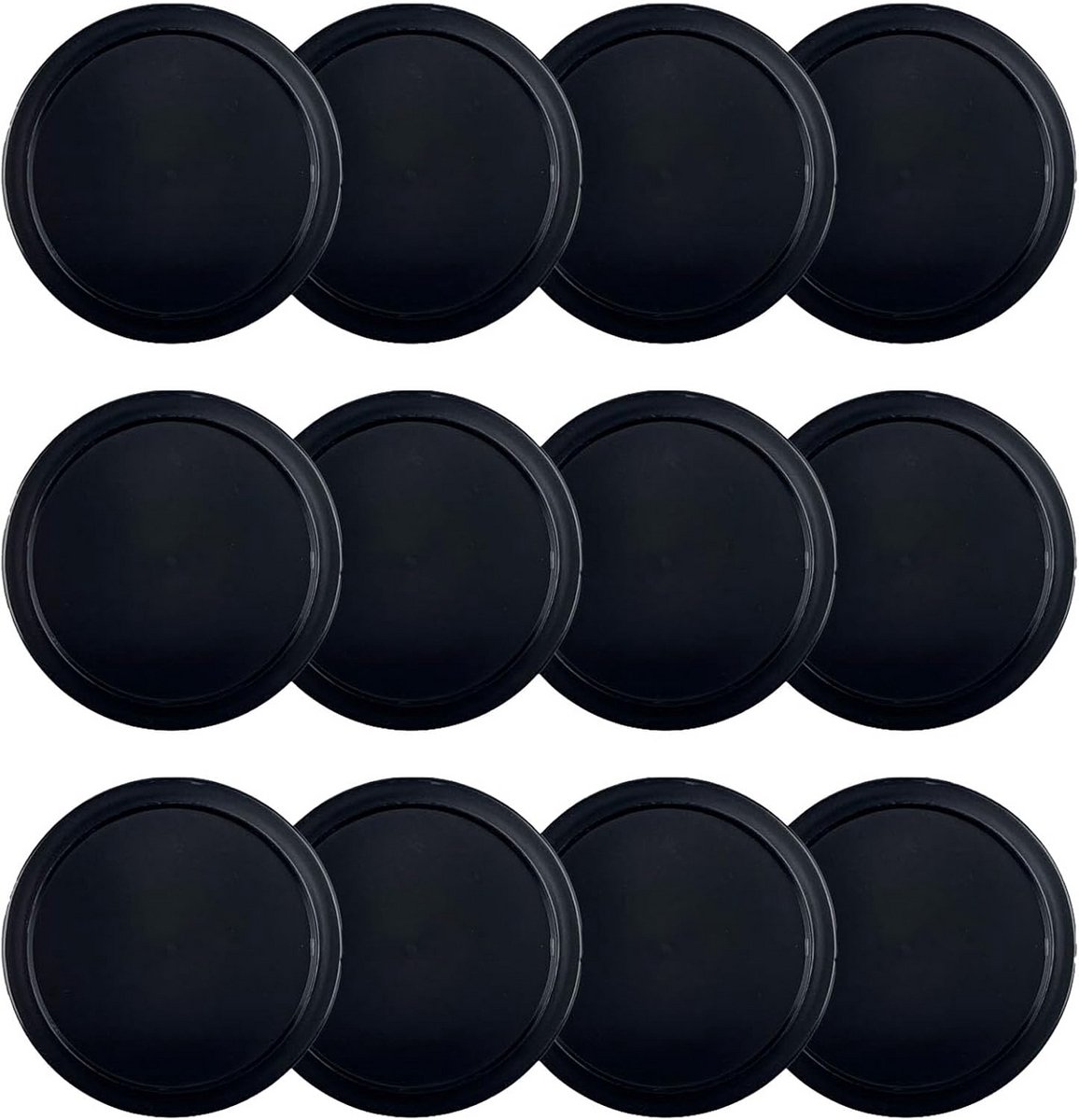 12 Stuks 6,35 Cm Lucht Hockey Pucks voor Kleine Tafel