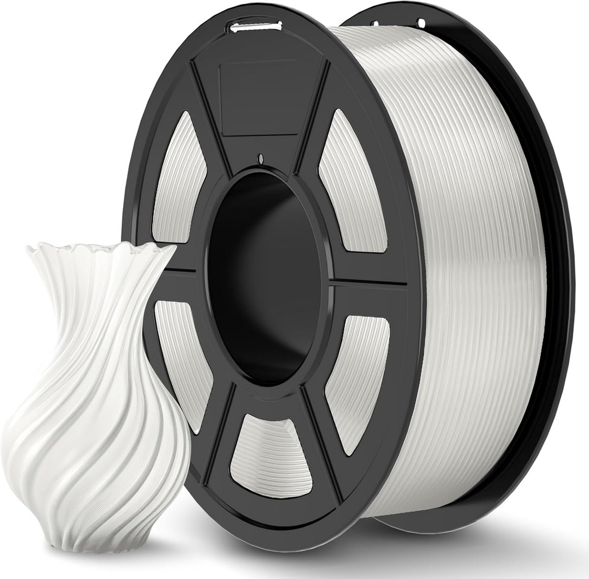 Sterk PLA+ Filament 1.75mm Transparant - Hoge Taaiheid 3D Printer Materiaal 1.1kg
