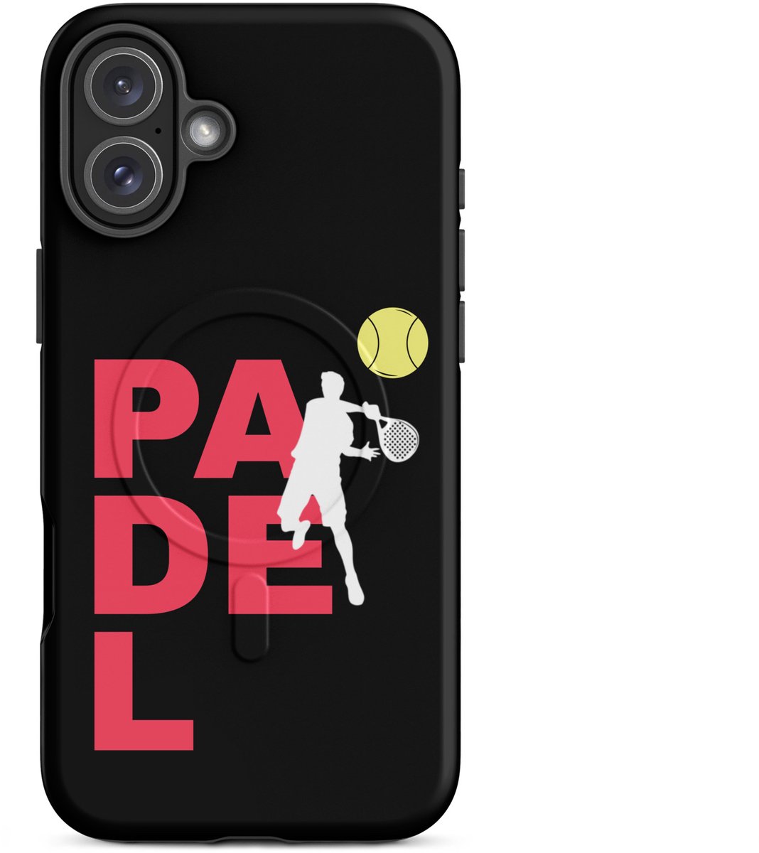 PADEL - MagSafe® tough case for iPhone® - Black
