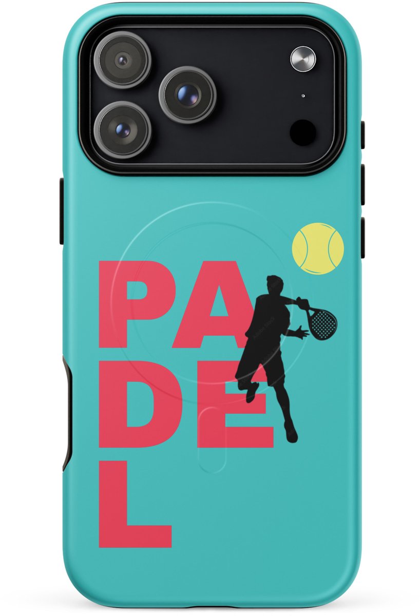 PADEL - MagSafe® tough case for iPhone® - Turqoise