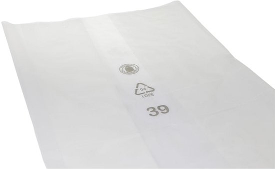 Grote Transparante Vuilniszakken 240 Liter LDPE Stevig En grote-transparante-vuilniszakken-240-liter-ldpe-stevig-en