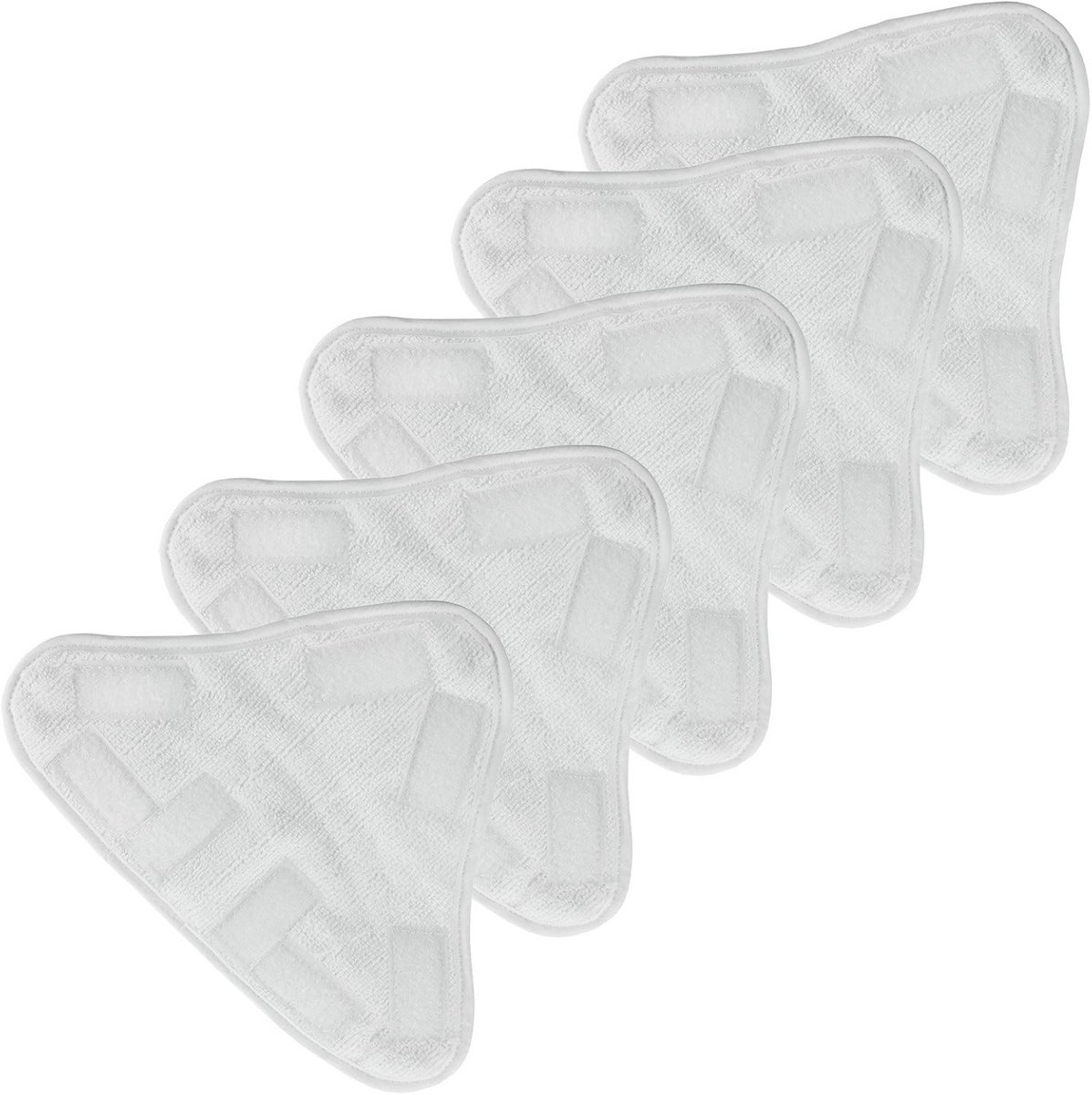 5x Microvezel Dweilpads (Wasbaar) voor Stoomreiniger Mop