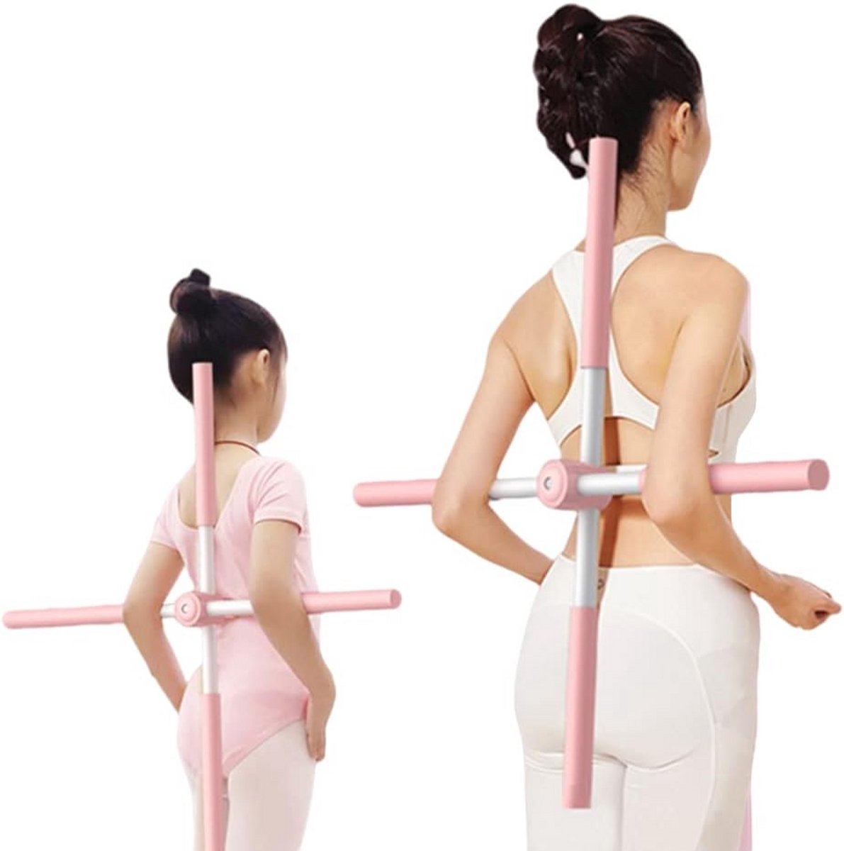 Houding corrector stok voor rug, schouders en rugmassage, intrekbaar