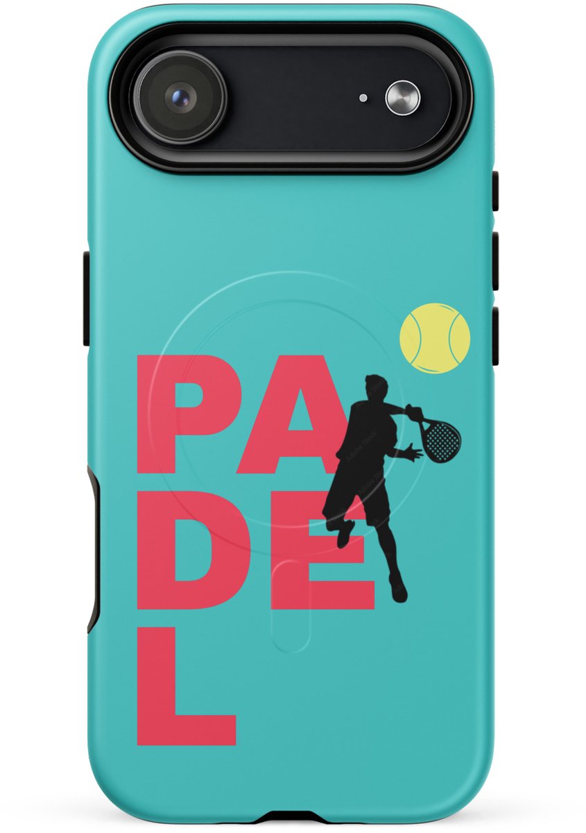 PADEL - MagSafe® tough case for iPhone® - Turqoise