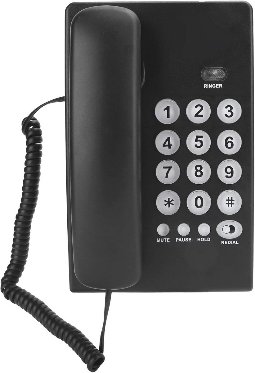 Vaste Telefoon voor Thuis of Kantoor - Snoerapparaat met Flash Functie