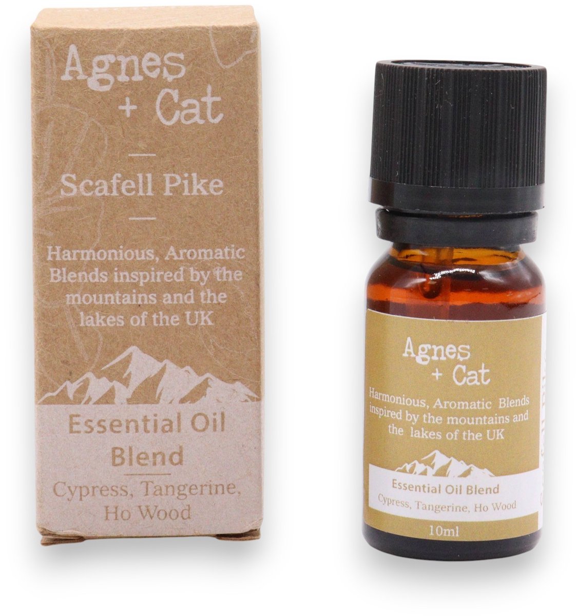Agnes Cat - scafell pike - etherische olie - blend - cypres - mandarijn - hohout olie - 10ml