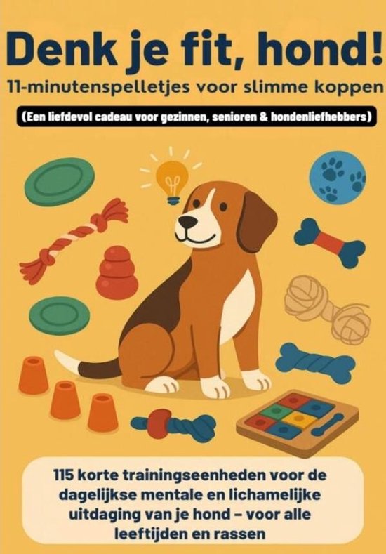 Denk je fit, hond! – 11-minutenspelletjes voor slimme kopp ... - cover