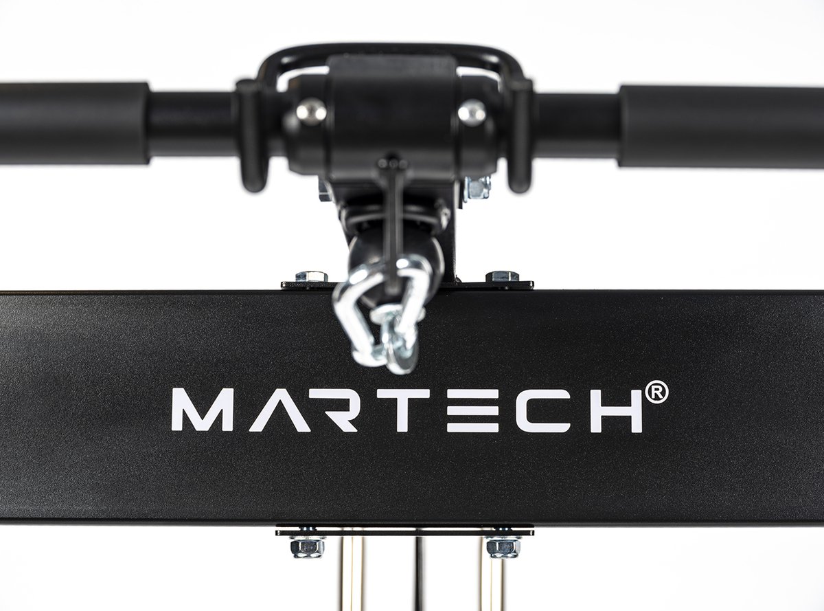 Martech M1 – Power Rack / Power Cage – Inclusief Attachments – Heavy-Duty Staal – Modulair & Uitbreidbaar thumbnail 3