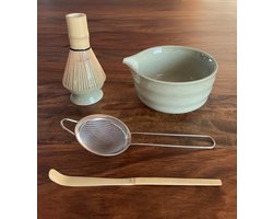Joyage matcha starterkit 5-delig met klopper en kom