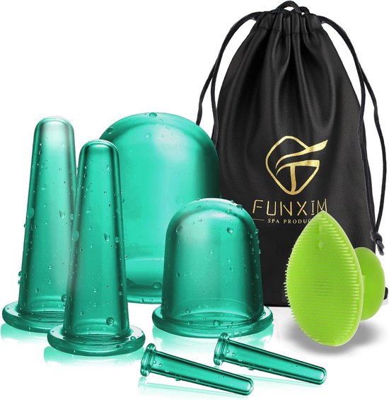 Cellulitis Tools Cupping Set van 7 Stuks: Anti-Cellulitis & Anti-Aging Massage Tools ...