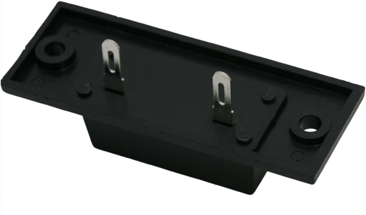 5x 2-Polige Speaker Aansluitbus – 2-Way Speaker Socket – Clip-On Montage – Luidspreker Behuizing Achterzijde - 5 Stuks [05159]