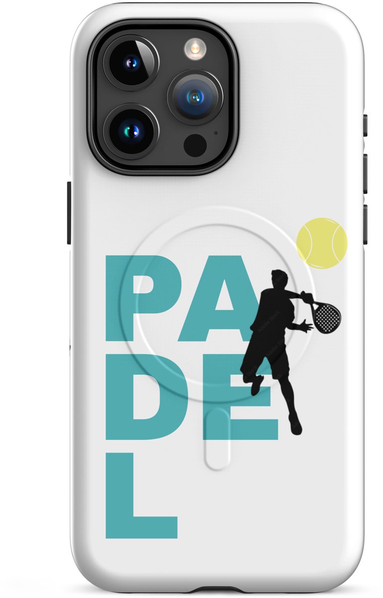 PADEL - MagSafe® tough case for iPhone® - White
