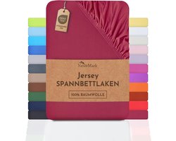 Jersey Hoeslaken 100% Katoen - Verschillende Maten & Kleuren voor Boxspring en Waterbed