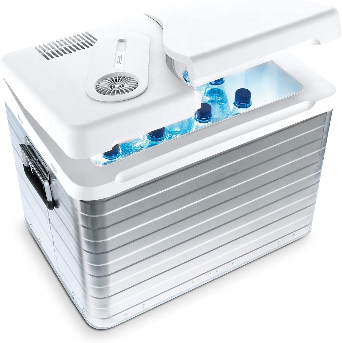 Grote Thermo-elektrische Koelbox 39L met AC/DC Aansluiting en Aluminium Behuizing